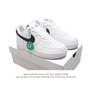 Nike Air Force 1 '07 Ess Leather Retro Sneakers for Men and Women