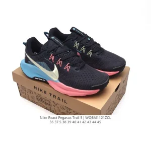 Nike Pegasus Trail 5 Men Women Outdoor Running Shoes with Reactx Foam