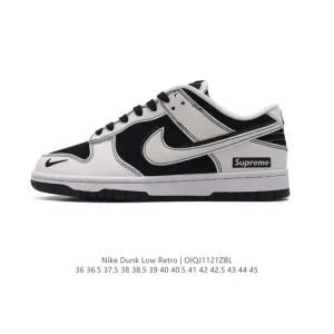 Nike Dunk Low Retro Vintage Basketball Leather Skateboarding Shoes