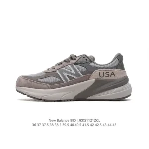 New Balance 990v6 Made in USA Classic Running Sneakers for Men and Women