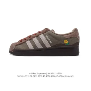 Adidas Superstar '82 Classic Shell Toe Leather Sneakers for Men and Women