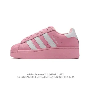 Adidas Originals Superstar XLG Hello Ketry Embroidery Platform Sneakers