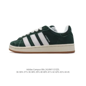 Adidas Campus 00S Retro Bread Shoe in Classic Black and White