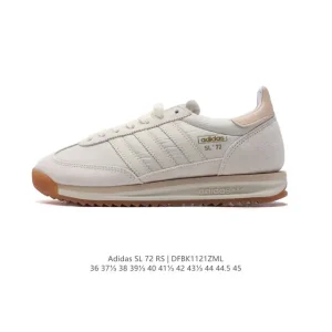Adidas Sl 72 Shoes Classic Retro Low-Top Sneakers with Leather Upper