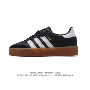 Adidas Samba Valentine Unisex Retro Leather Sneakers for Men and Women
