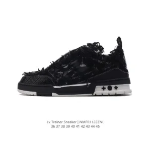 Louis Vuitton Skate Sneaker 2024 Autumn Winter Grain Leather Men's Shoes