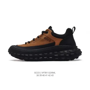 ECCO Men's Lightweight Breathable Outdoor Skateboard Casual Sneakers