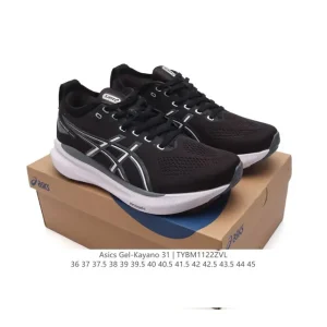 ASICS Gel-Kayano 31 Men Women Running Shoes Breathable Cushioning Stability
