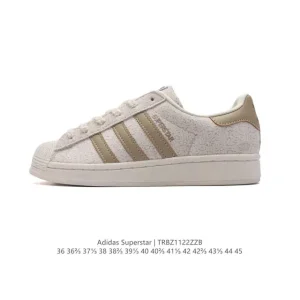 Adidas Superstar 82 Classic Leather Shell Toe Sneakers for Men and Women