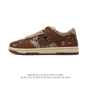 Nike Dunk Low Retro Vintage Basketball Sneakers for Men and Women