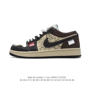 Jordan Air AJ1 Low Retro Classic Leather Basketball Shoes