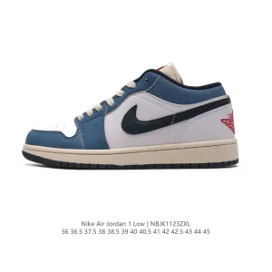 Jordan Air AJ1 Low Retro Classic Leather Basketball Shoes for Men and Women