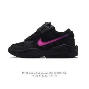 Nike Rtfkt Studios Dunk Genesis Ghost 3D Print Low Top Sneakers for Men