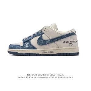 Nike Dunk Low Retro Court Purple Sneakers Classic Vintage Style