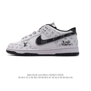 Nike Dunk Low LV Vintage Retro Basketball Skateboarding Sneakers