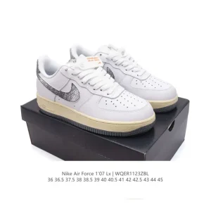 Nike Air Force 1 '07 Low DV7183 White Leather Sneakers