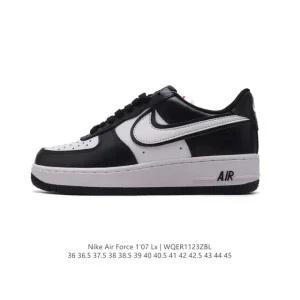 Nike Air Force 1 Low DV7183 White Leather Casual Sneakers with Air Cushion