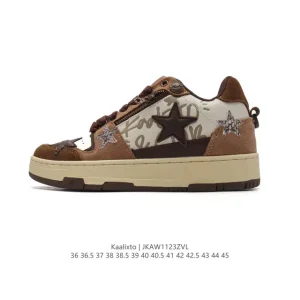 Kaalixto Star Shoes Classic Chunky Sole Sneakers for Men and Women