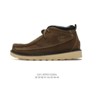 Cat Men's Classic Martin Boots Outdoor Hiking Shoes