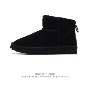UGG Classic Short Boot Winter Wool Suede Slip-On Home Shoes