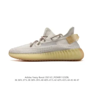 Adidas Yeezy Boost 350 V2 Primeknit Running Shoes with Boost Midsole