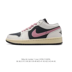 Air Jordan 1 Low Retro DC0774 Leather Basketball Shoes