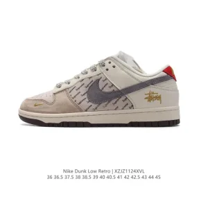 Nike Dunk Low Retro Vintage Basketball Sneakers for Men and Women