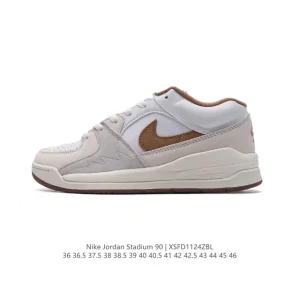 Jordan Stadium 90 Men's Lifestyle Shoes with Formula 23 Cushioning and Mesh Panels