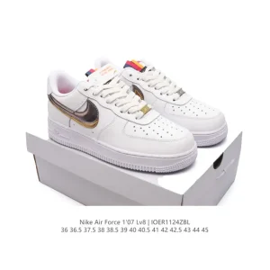Nike Air Force 1 '07 Low DH9595 White Leather Sneakers