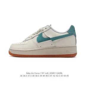 Nike Air Force 1 '07 Low DH9595 White Leather Casual Sneakers