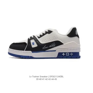 Louis Vuitton Trainer Sneaker Low Top Luxury Fashion Shoes
