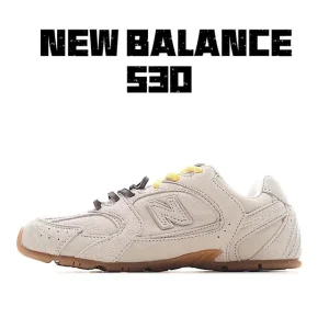 Miu Miu x New Balance 530 Sl Retro Low Top Sneakers in Brown