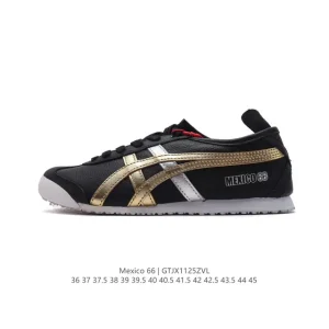 ASICS Onitsuka Tiger Mexico 66 Classic Leather Retro Sneakers