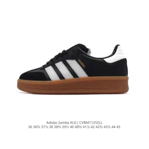 Adidas Samba Xlg Chunky Sole Vintage Style Casual Sneakers