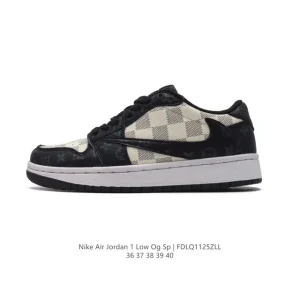 Air Jordan 1 Low OG SP Military Blue Reverse Swoosh