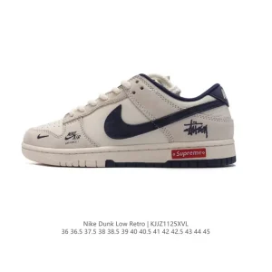 Nike Dunk Low Retro Vintage Basketball and Skateboarding Sneakers