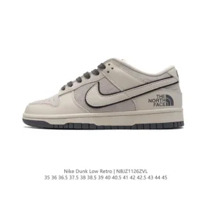 Nike Dunk Low Retro Gucci Collaboration Vintage Basketball Sneakers