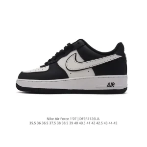 Nike Air Force 1 Low DV0788 White Leather Casual Sneakers for Men and Women