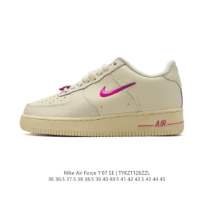 Nike Air Force 1 Low FB8251 White Leather Casual Sneakers
