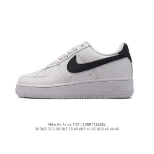 Nike Air Force 1 '07 Low DJ2739 White Leather Casual Sneakers