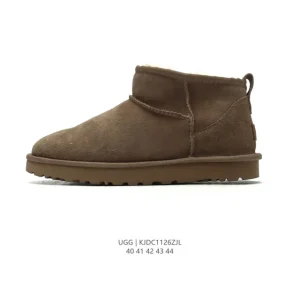 UGG Classic Short Men's Waterproof Winter Snow Boots with Wool Lining