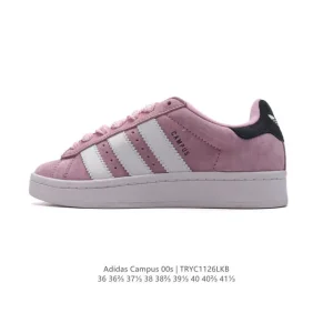 Adidas Campus 00S Women's Retro Bread Shoe in Classic Three Stripes