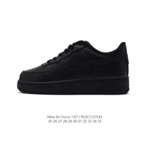 Nike Air Force 1 '07 Low Kids White Sneakers with Air Cushioning