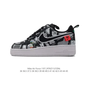 Nike Air Force 1 '07 Low 2024 New Year Edition Thick Sole Sneakers