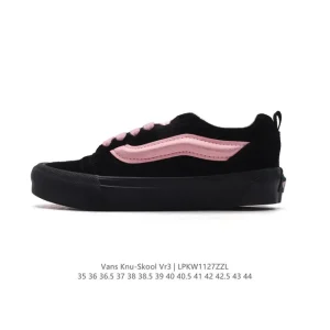 Vans Knu Skool VR3 LX Leather Bread Shoe Chunky Retro Skate Sneaker