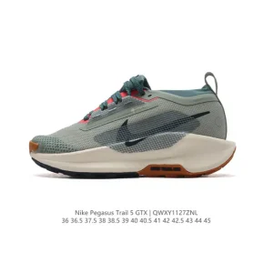 Nike Pegasus Trail 5 Men's and Women's Outdoor Running Shoes with Reactx Foam
