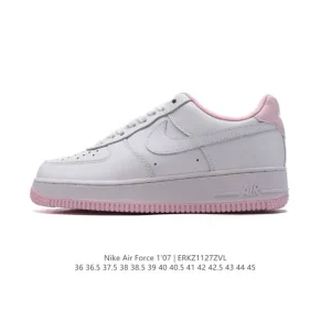 Nike Air Force 1 '07 Low White Sneakers with Air Cushion