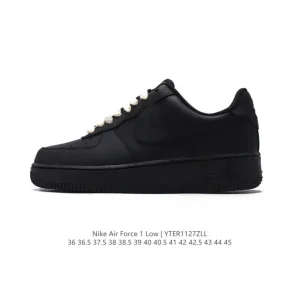 Nike Air Force 1 Low '07 White Leather Sneakers HF0022