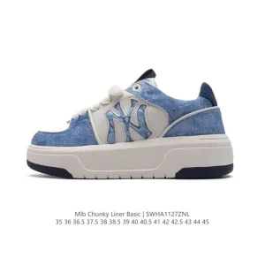 MLB Chunky Liner Basic Retro Street Style Unisex Casual Sneakers
