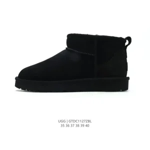 UGG Classic Short Waterproof Treadlite Boots with Wool Lining